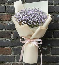 Букет цветов из:  Гипсофила в Николаевской Республики Северная Осетия-Алания