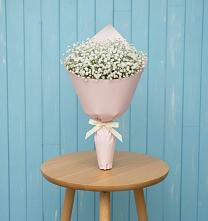 Букет цветов из:  Гипсофила в Николаевской Республики Северная Осетия-Алания