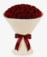 Букет 101 Бордовая роза Блэк Бакарра в Николаевской Республики Северная Осетия-Алания