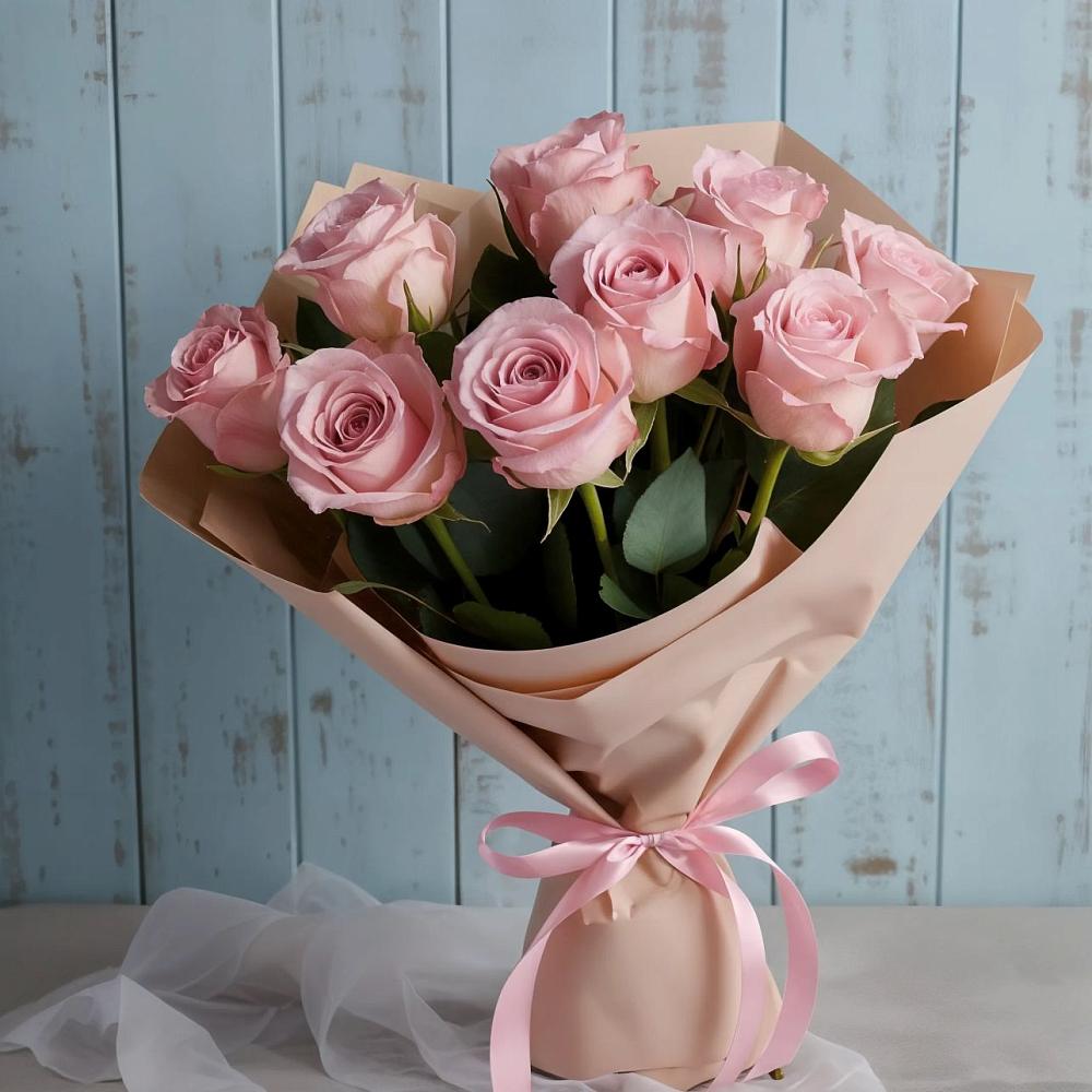 Букет цветов из: Розы в Николаевской Республики Северная Осетия-Алания