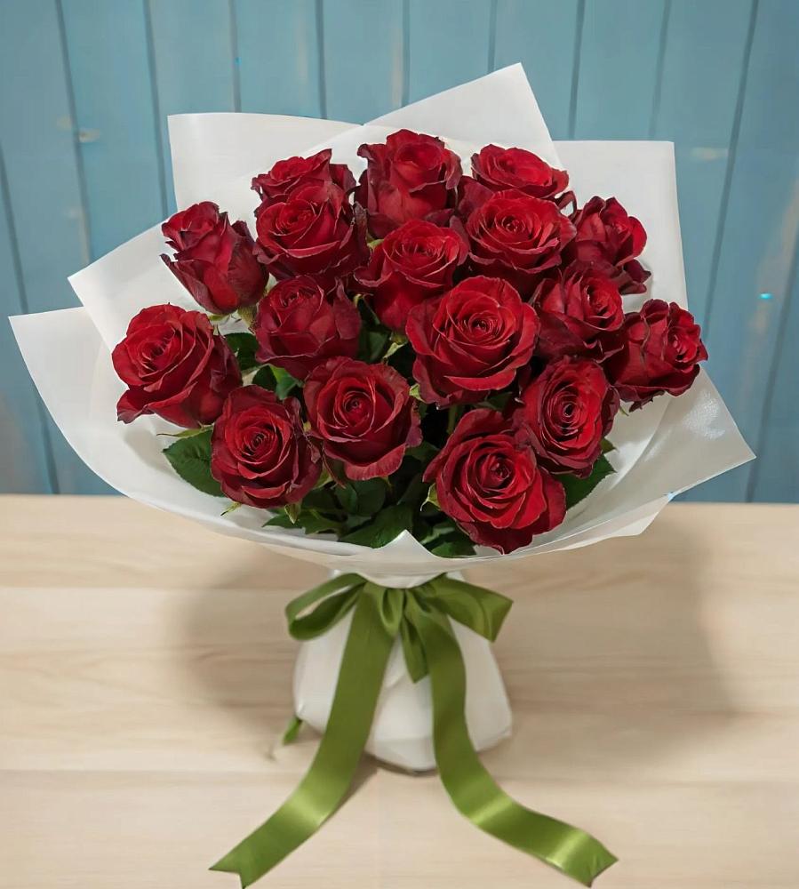 Букет Красные розы в Николаевской Республики Северная Осетия-Алания