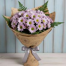 Букет цветов из:  Хризантемы в Николаевской Республики Северная Осетия-Алания