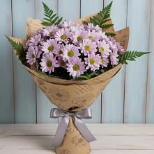 Букет цветов из:  Хризантемы в Николаевской Республики Северная Осетия-Алания