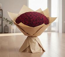 Букет 101 Красная роза в Николаевской Республики Северная Осетия-Алания