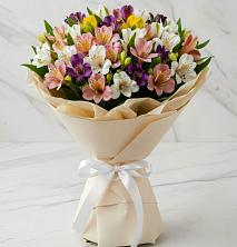 Букет цветов из:  Альстромерии в Николаевской Республики Северная Осетия-Алания