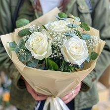 Букет Нежные грёзы в Николаевской Республики Северная Осетия-Алания Букет цветов из: Розы в Николаевской Республики Северная Осетия-Алания