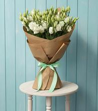 Букет цветов из:  Лизиантусы в Николаевской Республики Северная Осетия-Алания