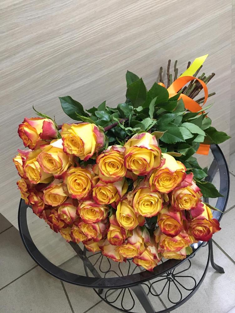 Букет Желтые розы в Николаевской Республики Северная Осетия-Алания