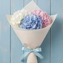 Букет цветов из:  Гортензия в Николаевской Республики Северная Осетия-Алания