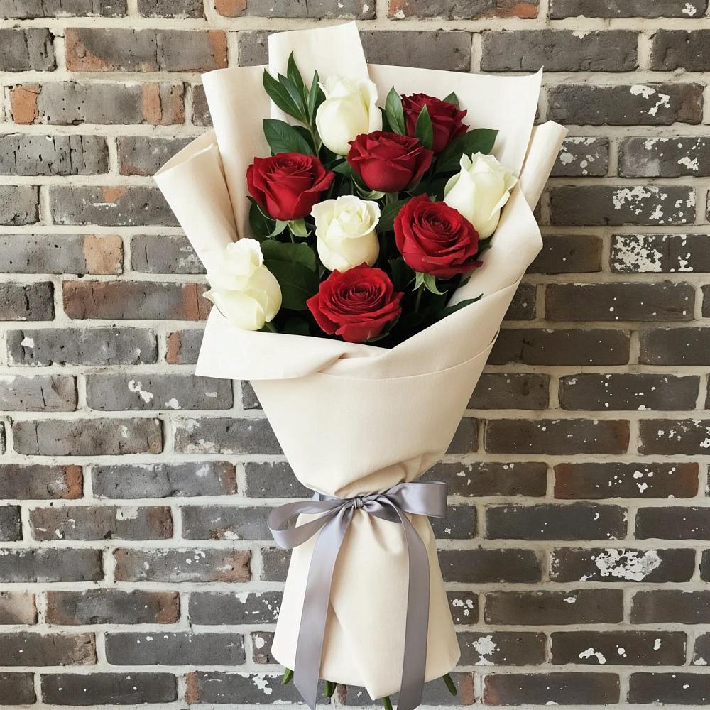 Букет цветов из: Розы в Николаевской Республики Северная Осетия-Алания