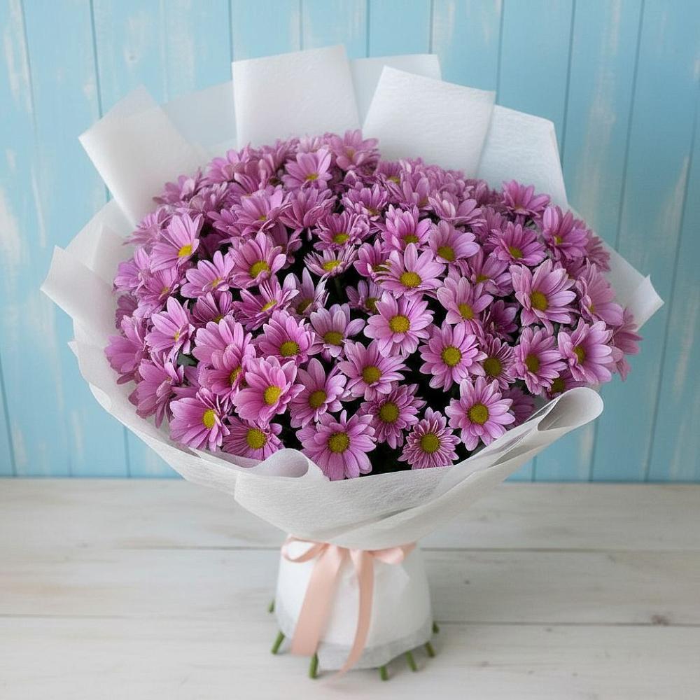 Букет цветов из: Хризантемы в Николаевской Республики Северная Осетия-Алания