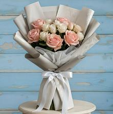 Букет цветов из:  Розы в Николаевской Республики Северная Осетия-Алания