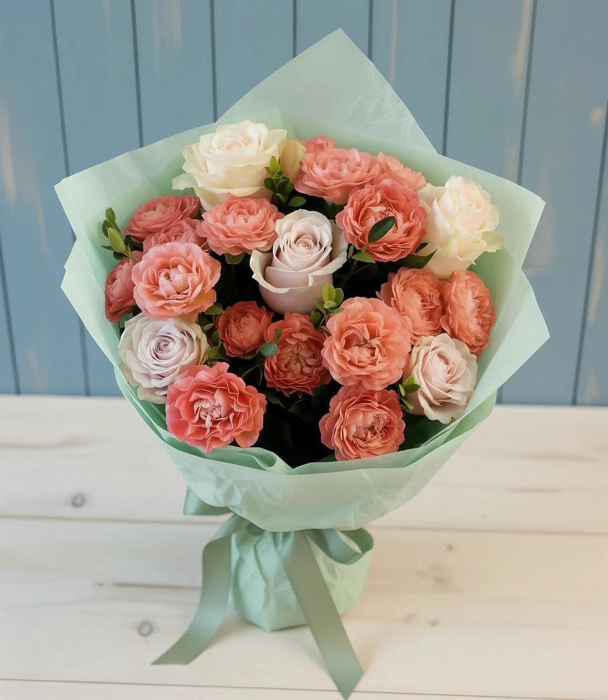 Букет цветов из: Розы в Николаевской Республики Северная Осетия-Алания