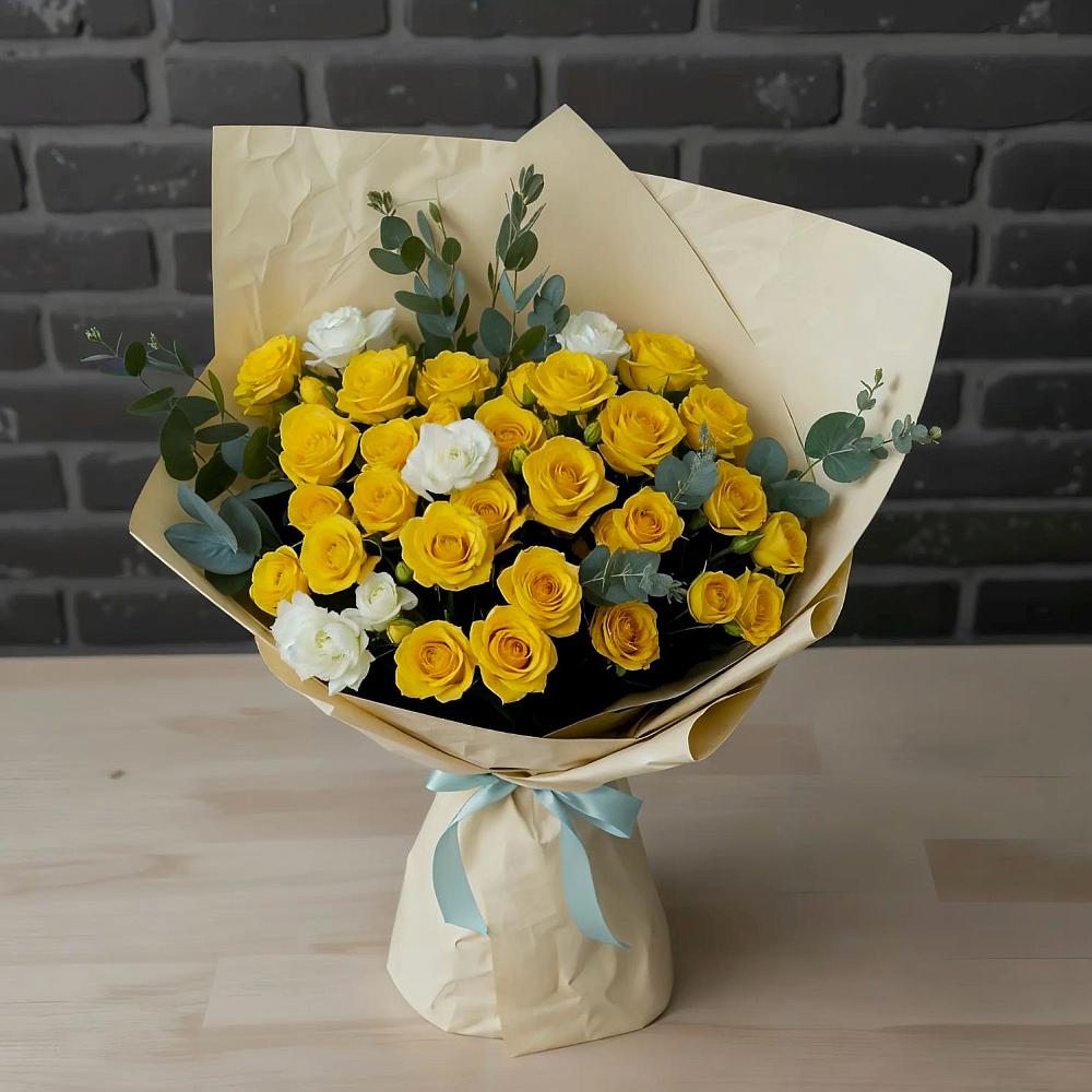 Букет цветов из: Розы в Николаевской Республики Северная Осетия-Алания