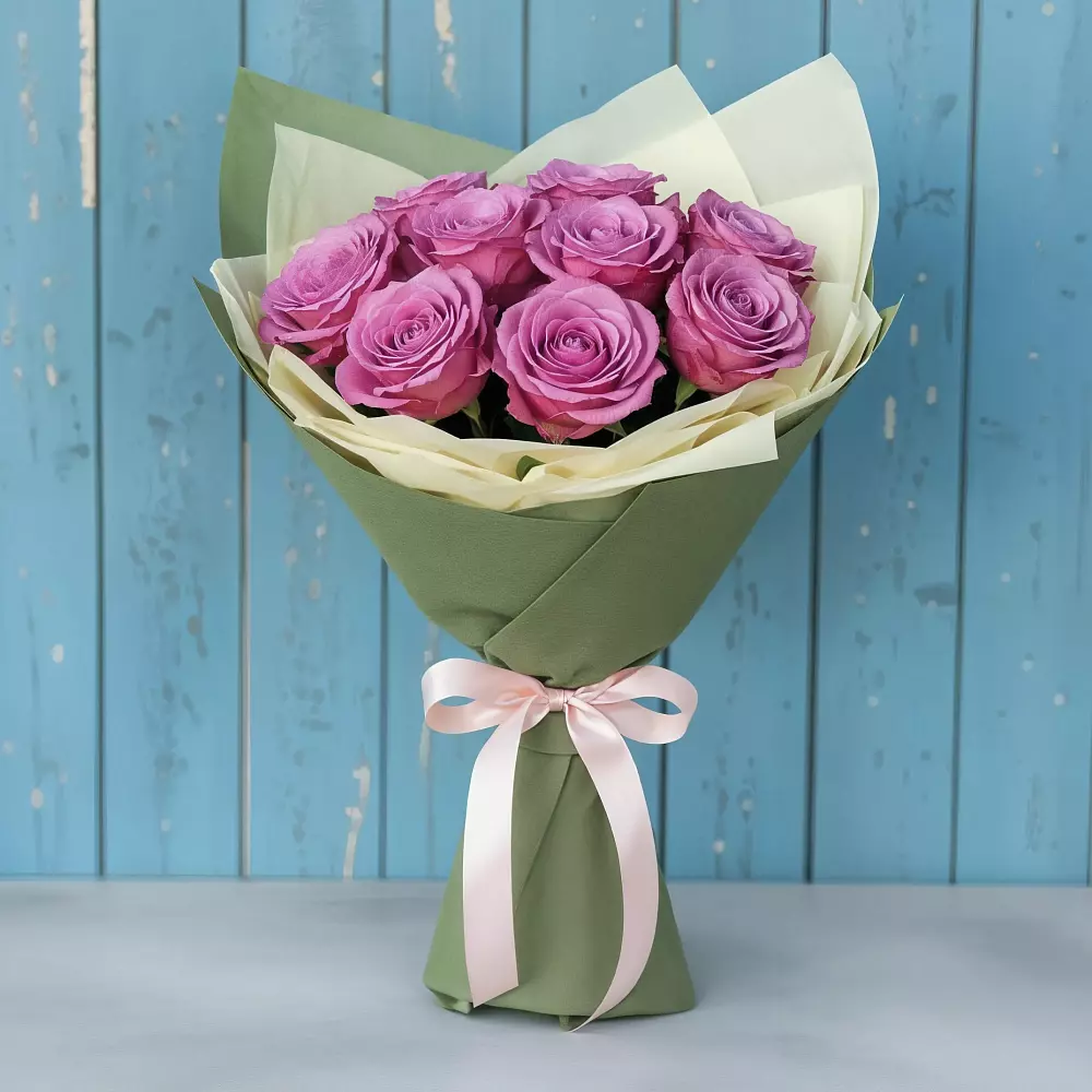 Букет Розы Фёрст Леди в Николаевской Республики Северная Осетия-Алания