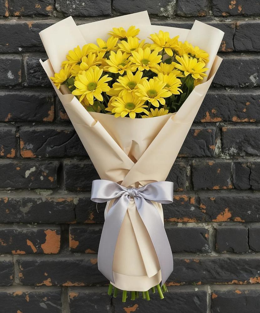 Букет цветов из: Хризантемы в Николаевской Республики Северная Осетия-Алания