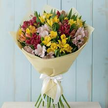Букет цветов из:  Альстромерии в Николаевской Республики Северная Осетия-Алания
