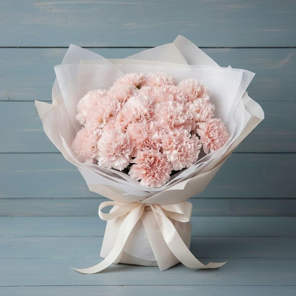 Букет цветов из: Гвоздики в Николаевской Республики Северная Осетия-Алания