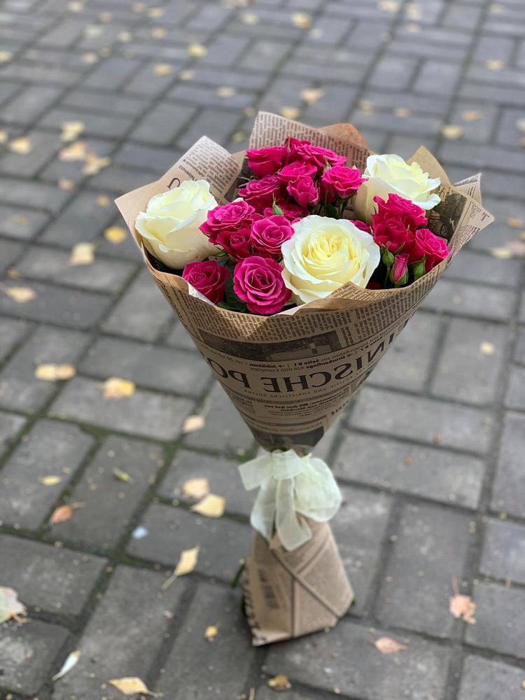 Букет цветов из: Розы в Николаевской Республики Северная Осетия-Алания