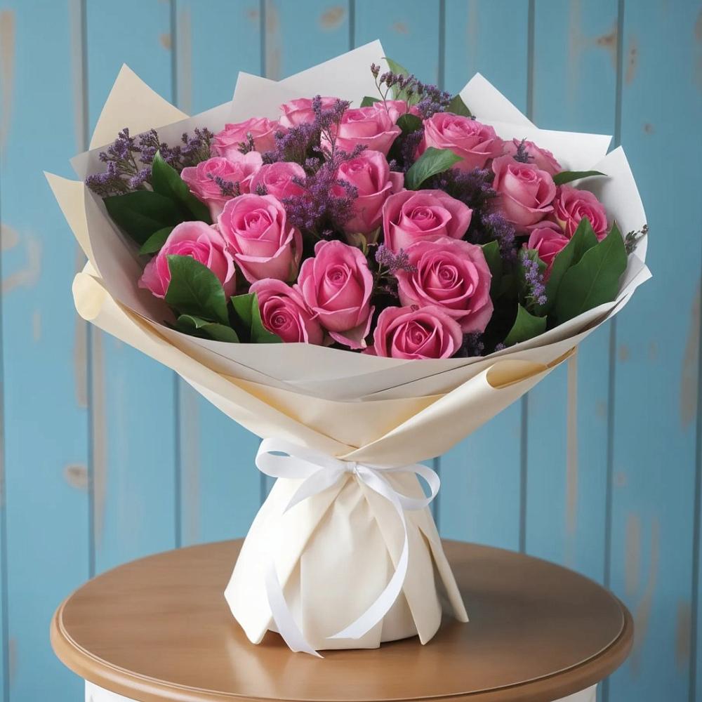 Букет цветов из: Розы в Николаевской Республики Северная Осетия-Алания